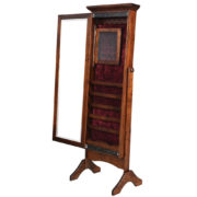 Cheval Mirror With Sliding Door - Image 2