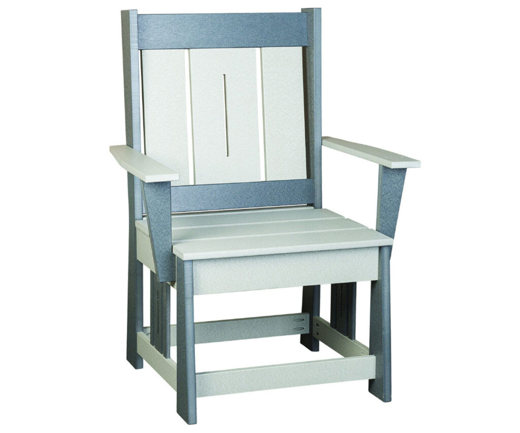 Mission Arm Chair with Slats Atlantic City Barstool Brothers
