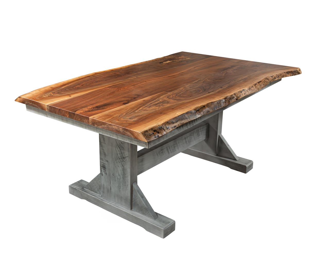 Live Edge Silverton Table Set Atlantic City Barstool Brothers