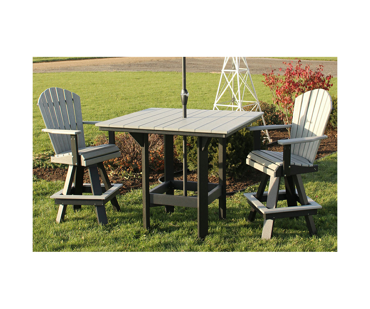 48" Square Bar Table Bar Height Atlantic City Barstool Brothers