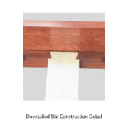 Bow Spindle Bed - Image 3
