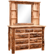 Rocky Mountain 3 Over 6 Drawer Dresser
