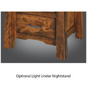 Shaker 2 Drawer Nightstand - Image 5