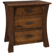 Vandalia 3 Drawer Nightstand