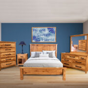 Ridgecrest Flush Mission 3 Drawer Nightstand - Image 5