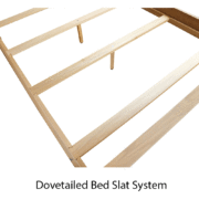 Shaker Bed with Low Footboard - Image 2