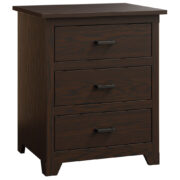 Shaker 3 Drawer Nightstand