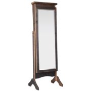 Reclaimed Oak Barnwood Cheval Mirror