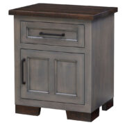Hudson 1 Door 1 Drawer Nightstand