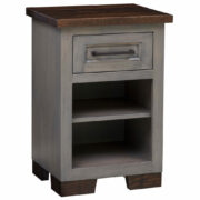 Hudson 1 Drawer Nightstand with Shelf