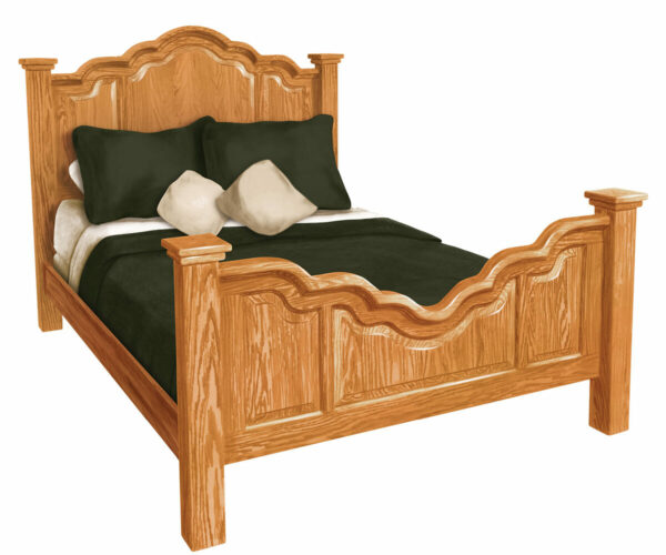 Wavy Cathedral Bed