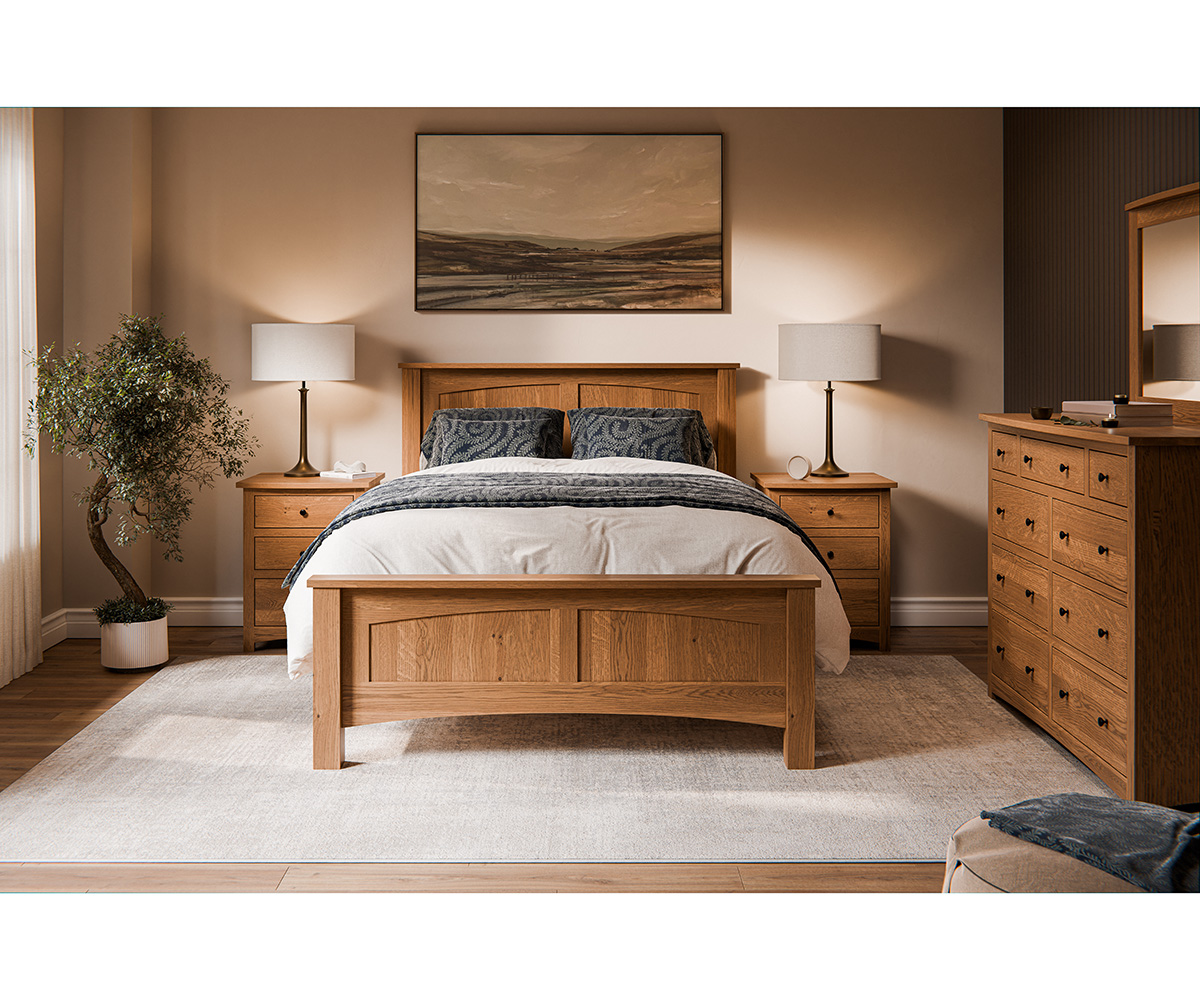 Elite Arch Panel Bed With Low Footboard - Image 2