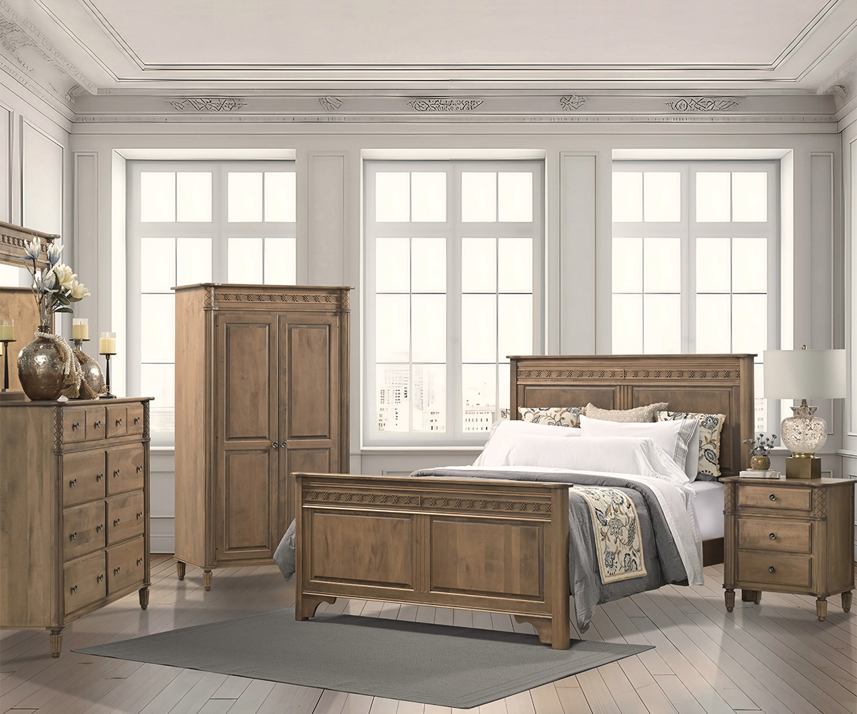 Eminence Panel Bed With Short Footboard - Image 2