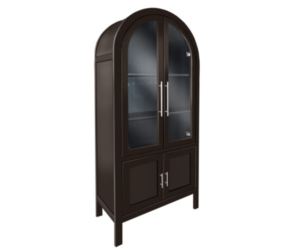 Round Top Bookcase