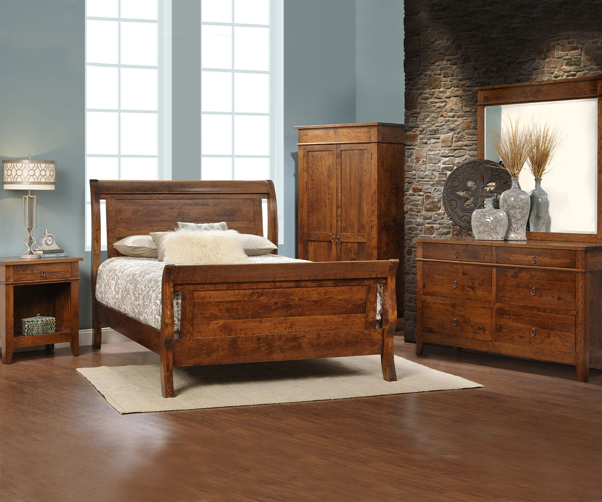 Tucson Sleigh Bed with Low Footboard - Image 2