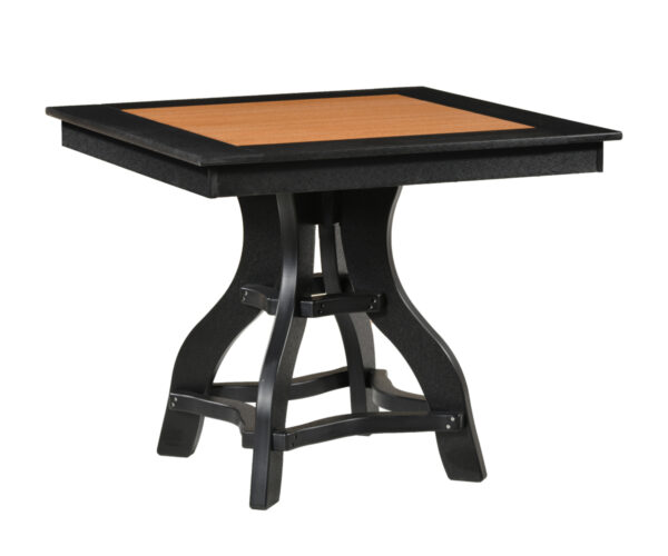 36" Square Patio Border Table - 30"H