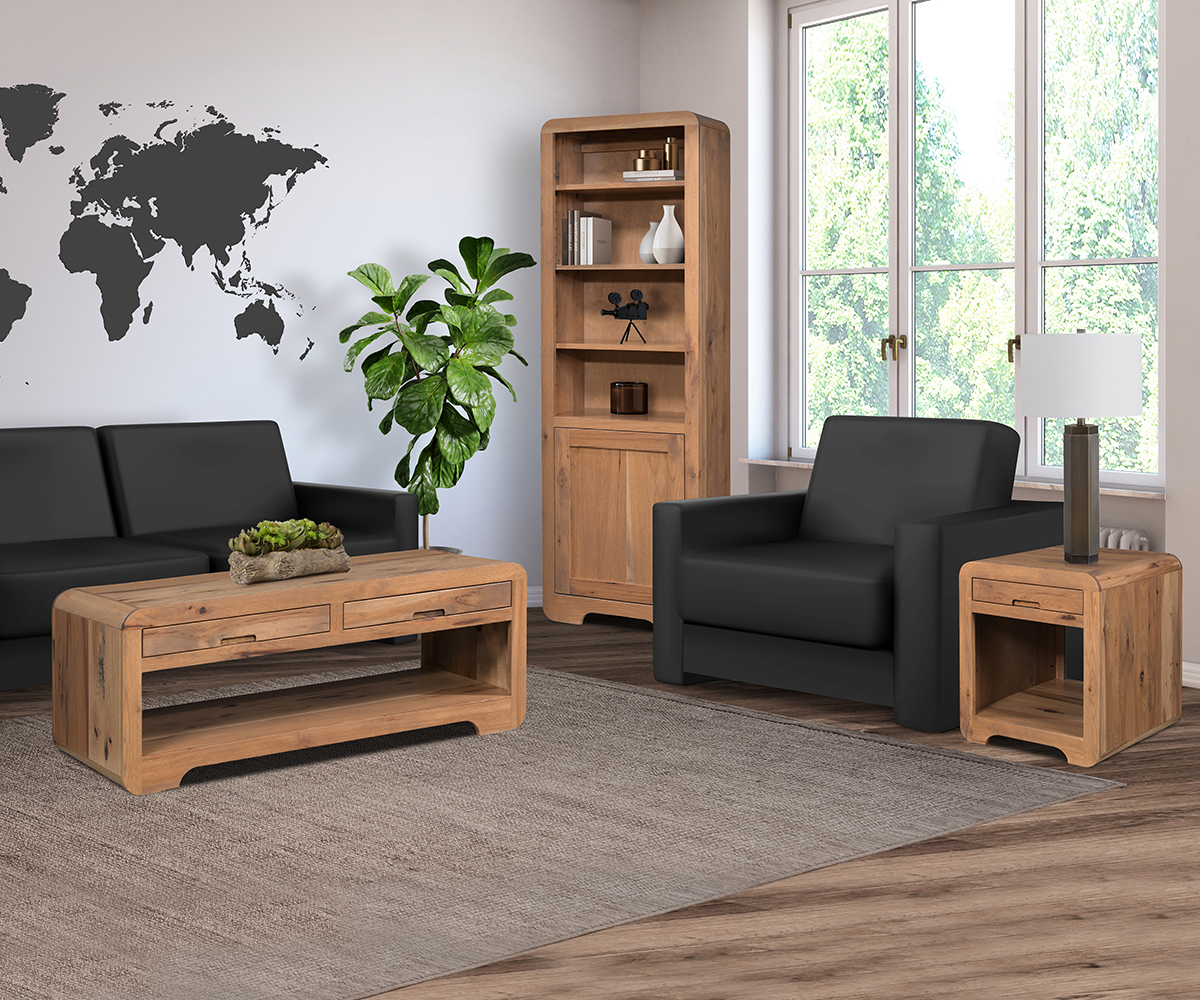 Europa Coffee Table - 38"W - Image 2