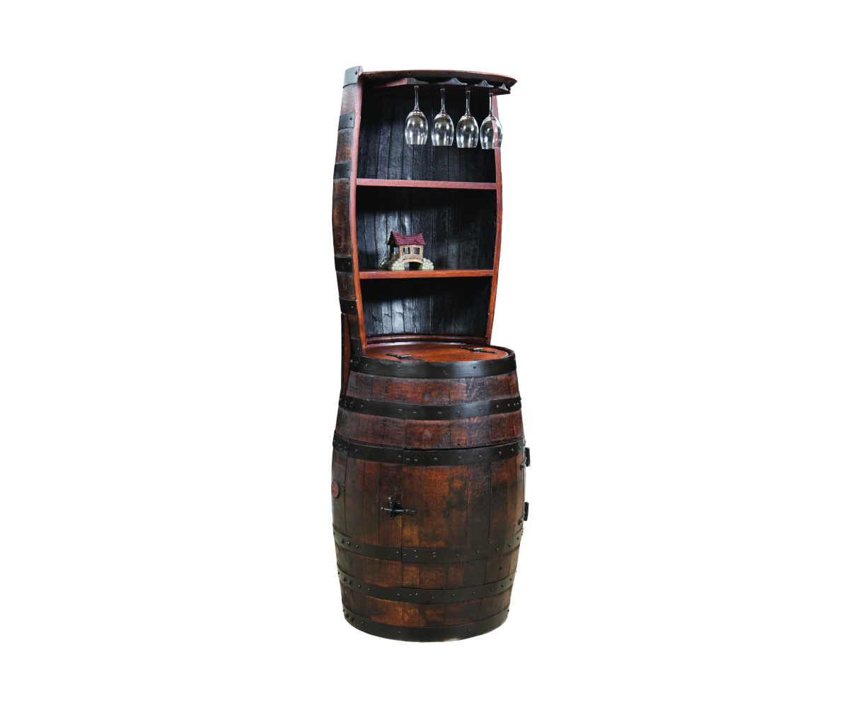 12 Bottle Barrel Hutch - Image 4