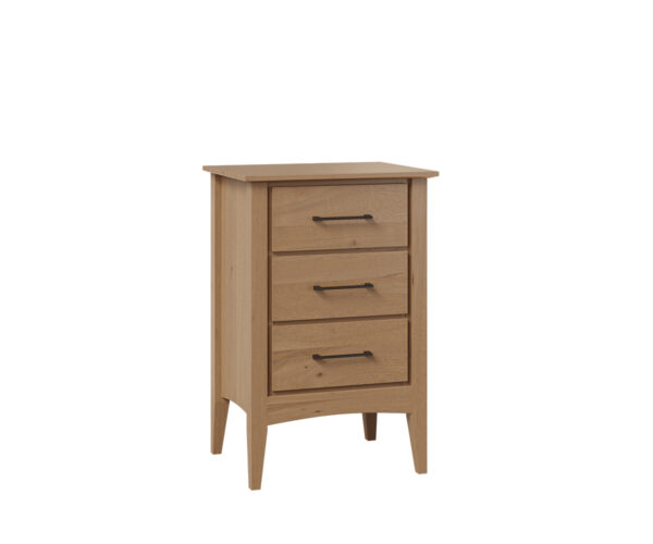 Atlantic 3 Drawer Nightstand