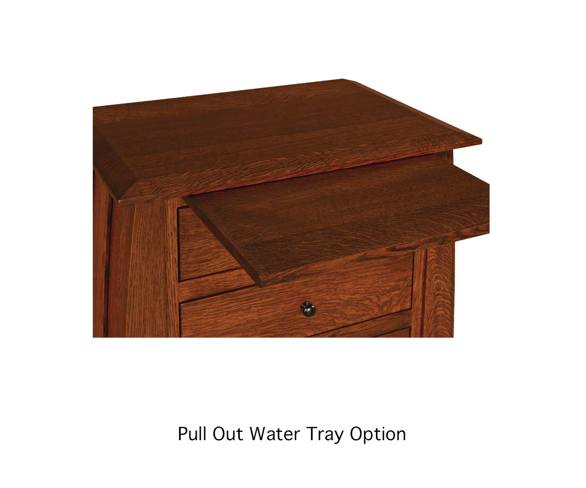 Houston 3 Drawer Nightstand - Image 4