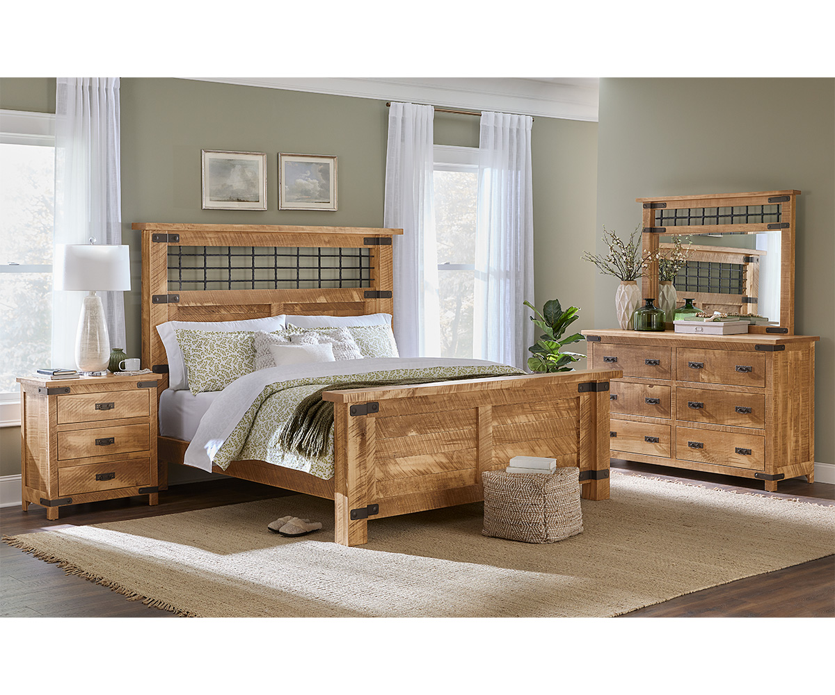 Ironwood 1 Drawer Nightstand - Image 5