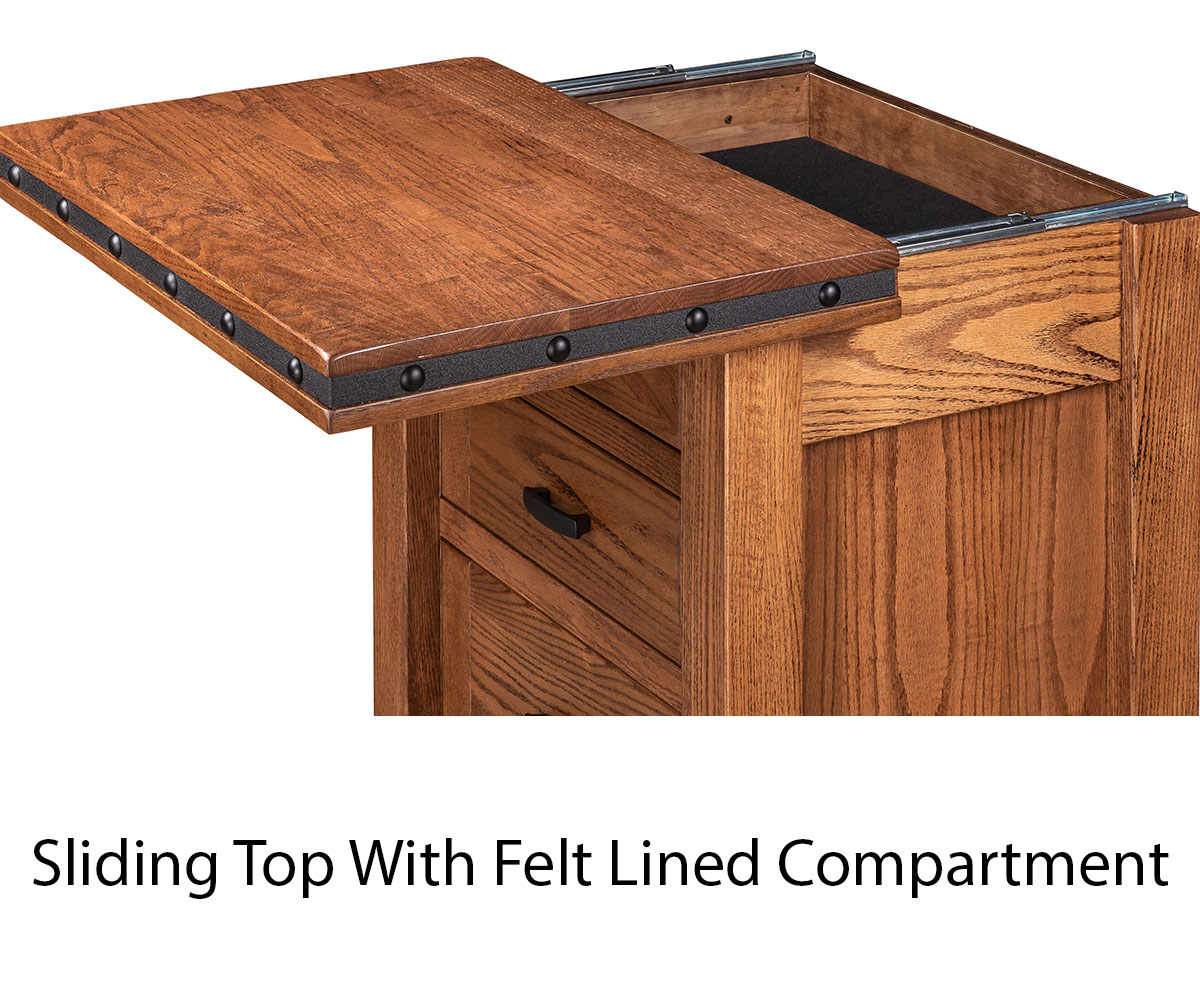 Austin 1 Drawer Nightstand - Image 4