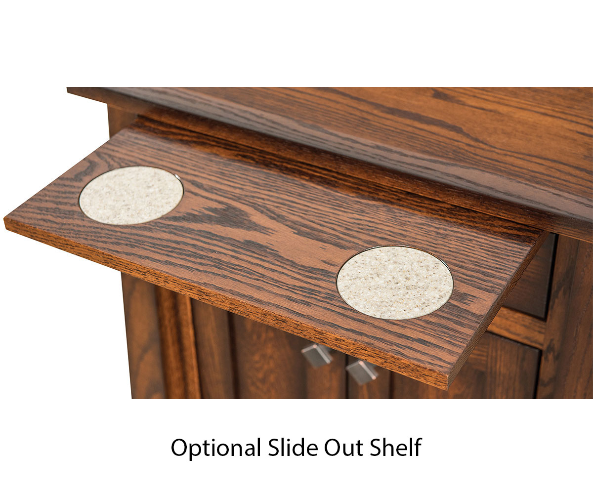 Granny Mission Open Nightstand - Image 5