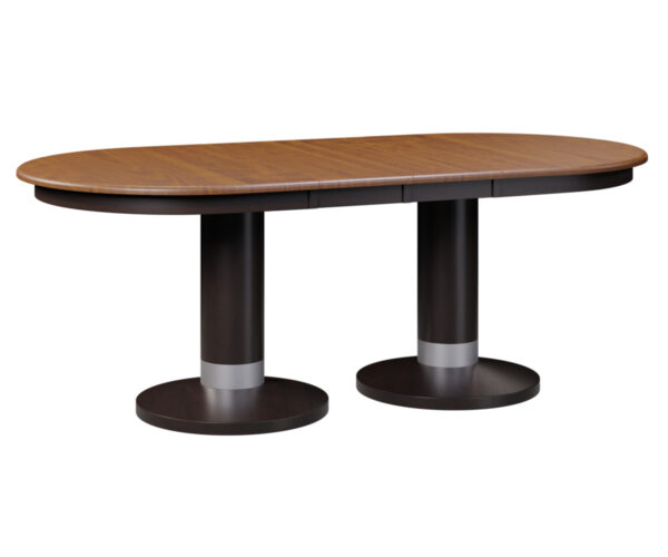 Alcoe Round Double Pedestal Table