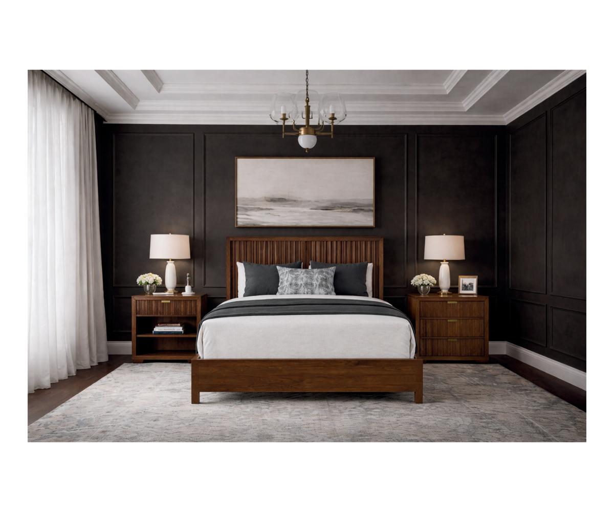 Cosmopolitan Loft 1 Drawer 1 Door Nightstand - Image 2