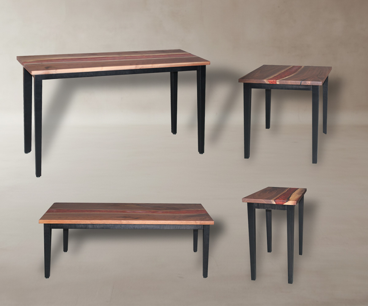 Colorado River Edge Chairside End Table - Image 2