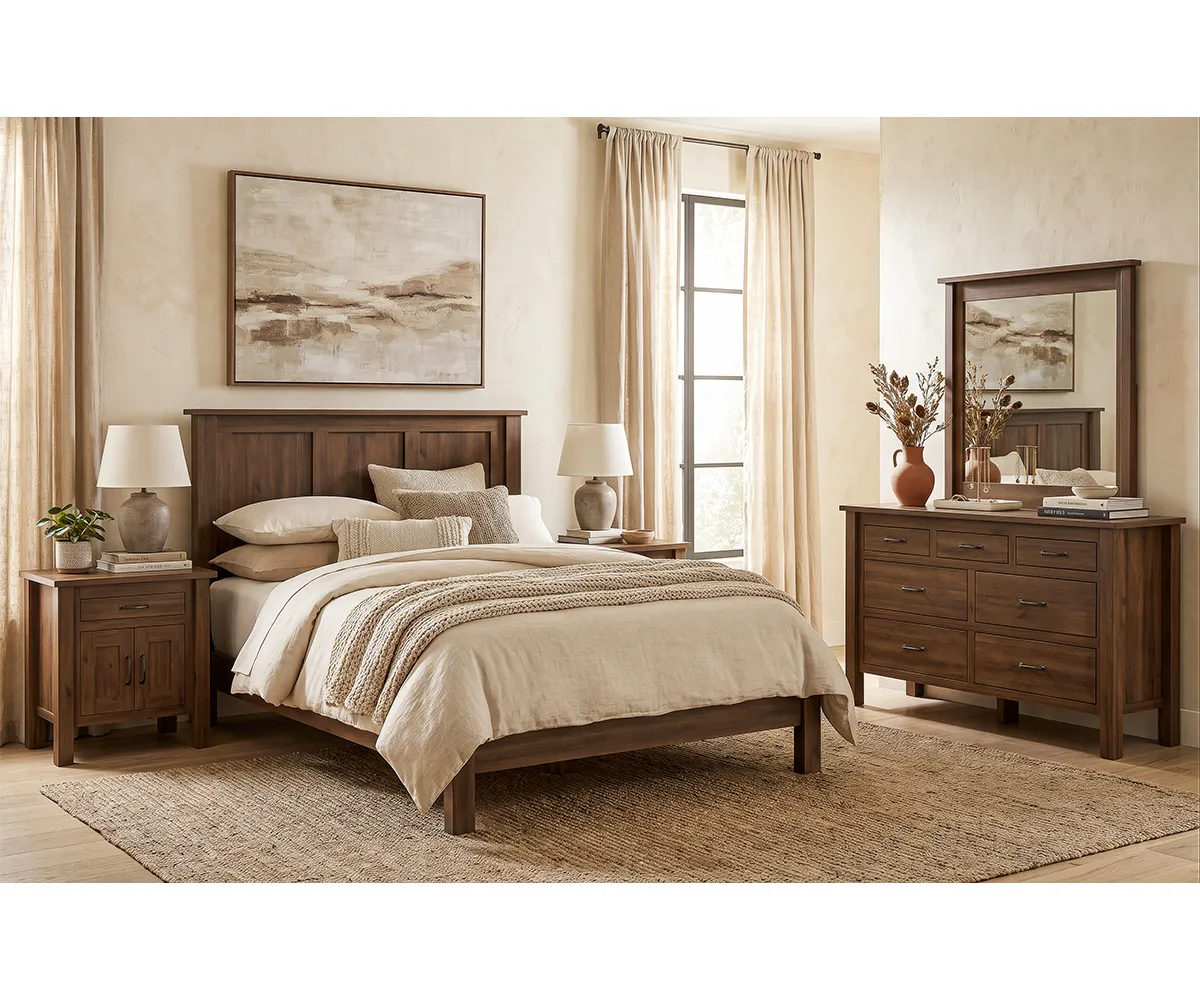 Lindholt Three Drawer Nightstand - Image 2